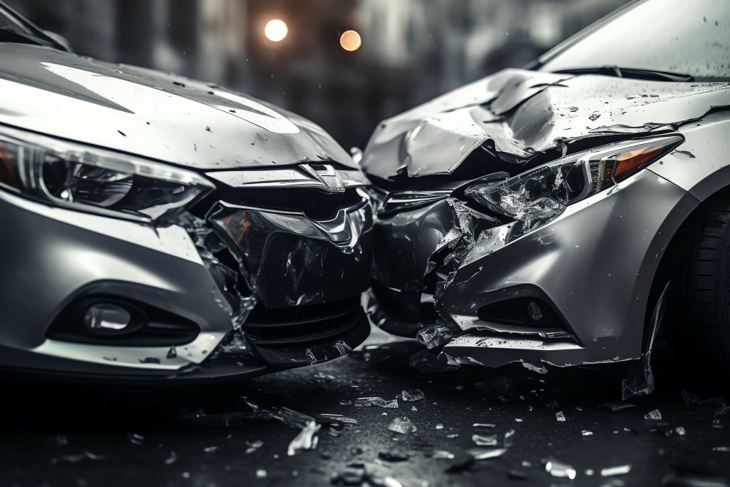 Car Accident Photo of a Car Accident